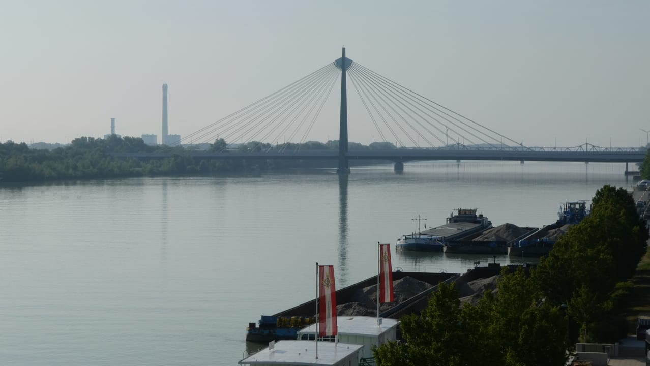 Ausblick Hilton Vienna Waterfront