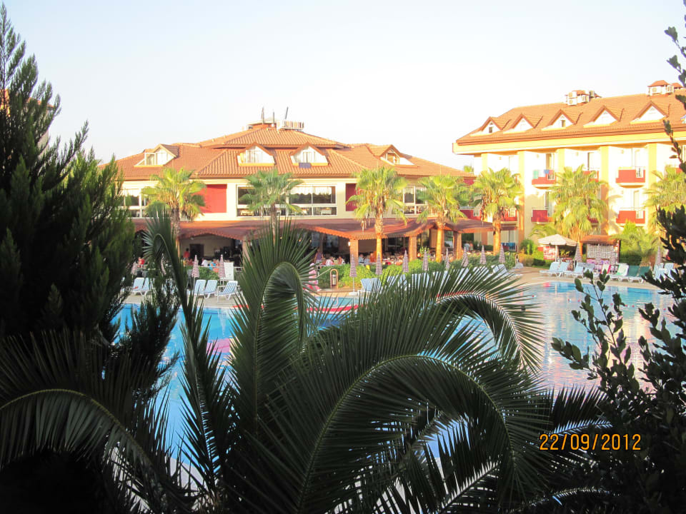 Von unserem Balkon Hotel Orfeus Park