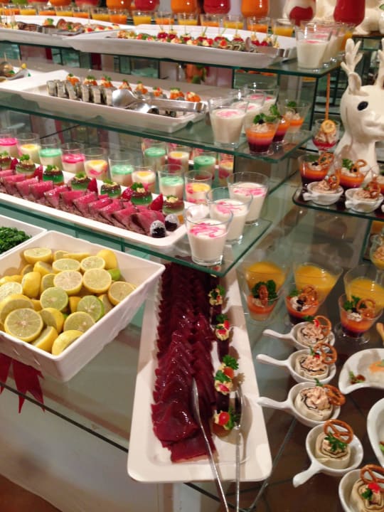 Weihnachtsbuffet 2015 Jaz Makadi Oasis Resort