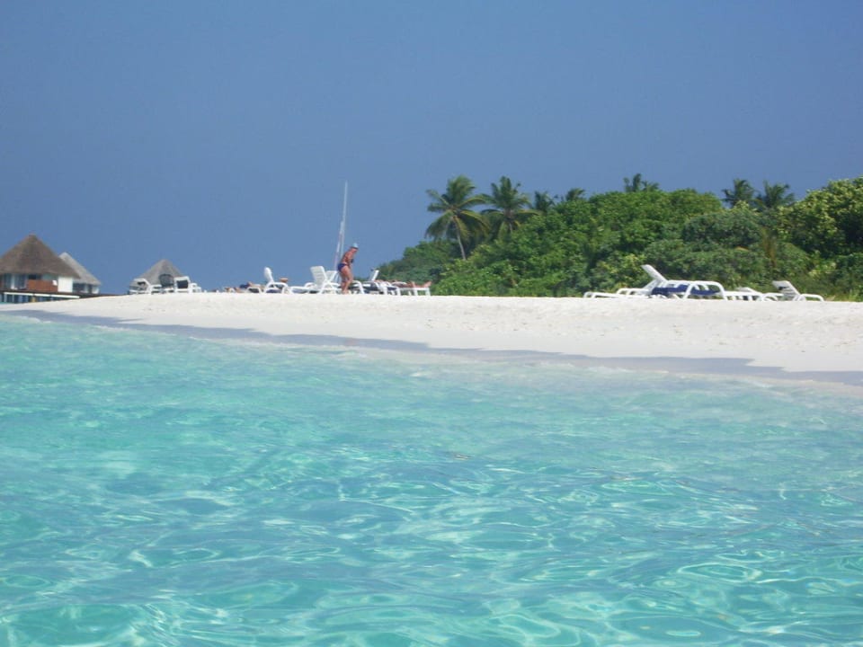 Strand sehr sauber, wunderschön Adaaran Select Meedhupparu Island Resort - Premium All Inclusive