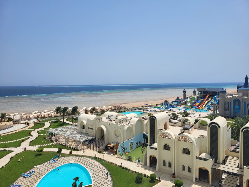 Ausblick Gravity Hotel & Aquapark Sahl Hasheesh