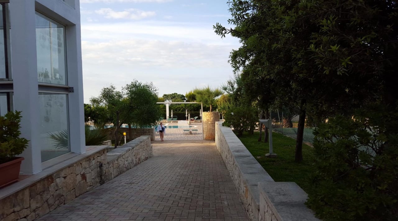 Außenansicht Hotel Scoglio Degli Achei