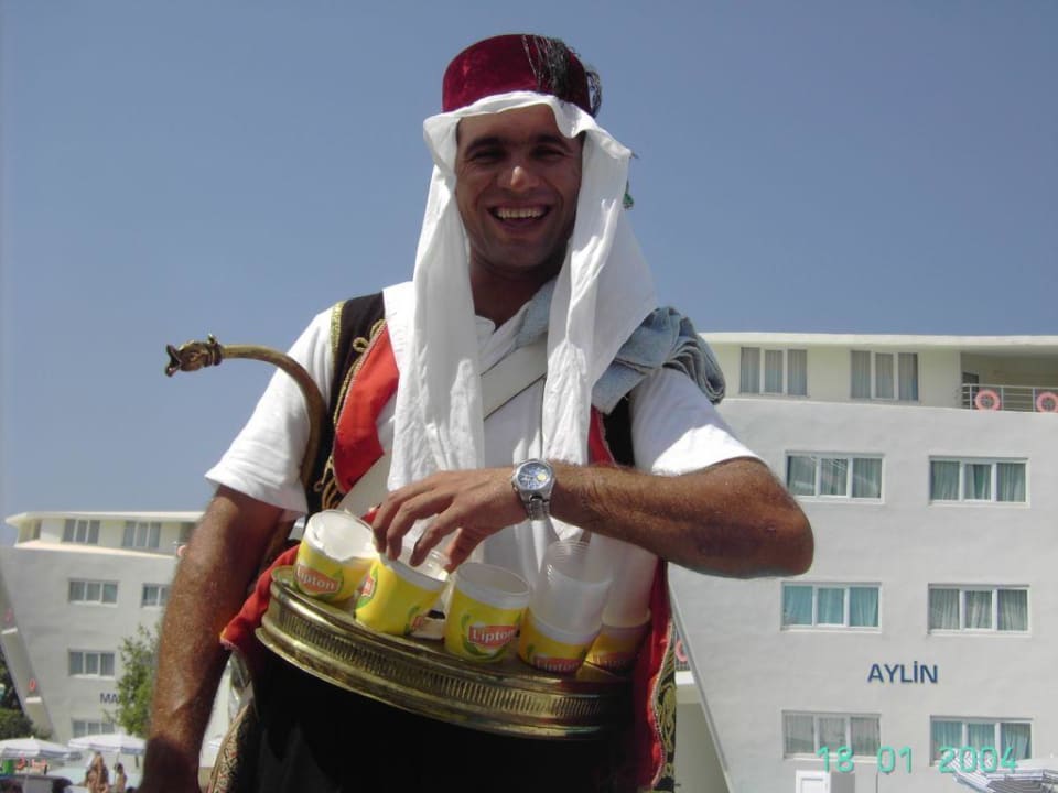 Der 'Ice-Tea Mann' Miarosa Kemer Beach
