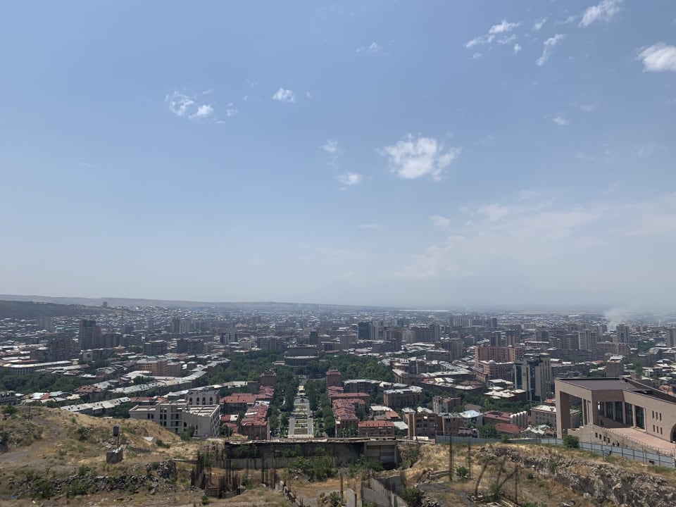 Ausblick Radisson BLU Hotel Yerevan