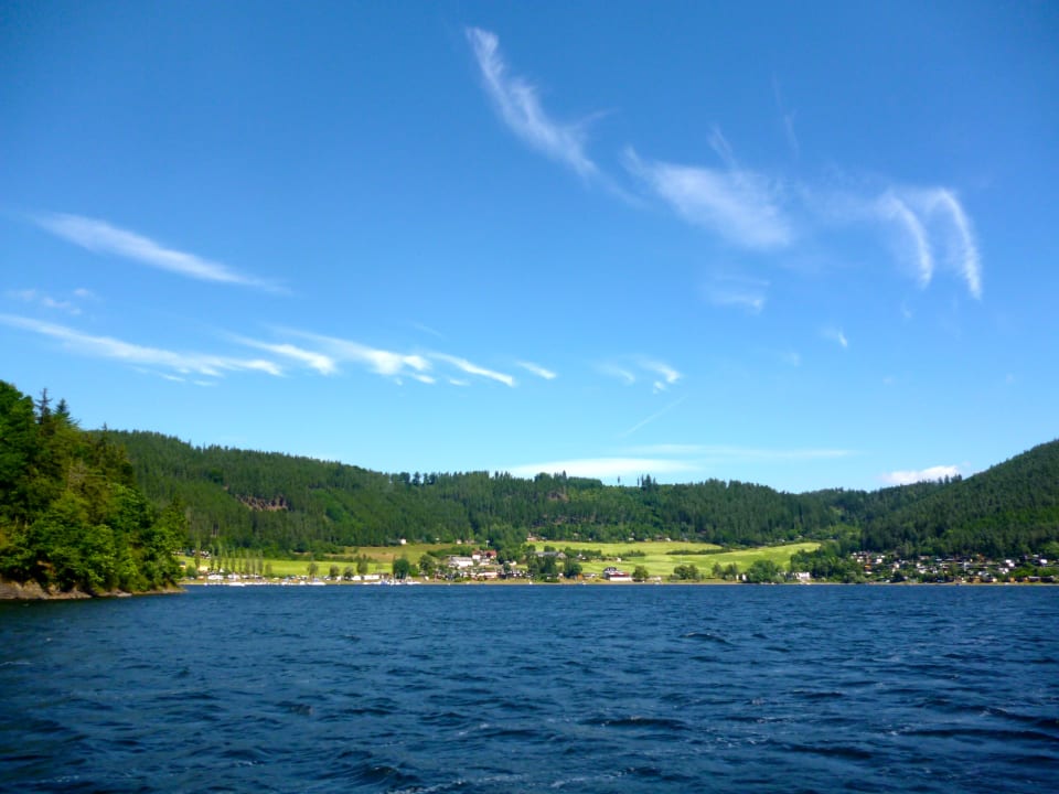 Ausblick Waldhotel am Stausee