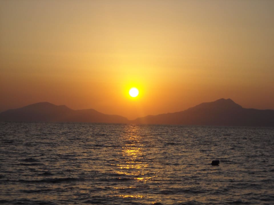Sonnenuntergang über Kalymnos Hotel Cavo D'oro