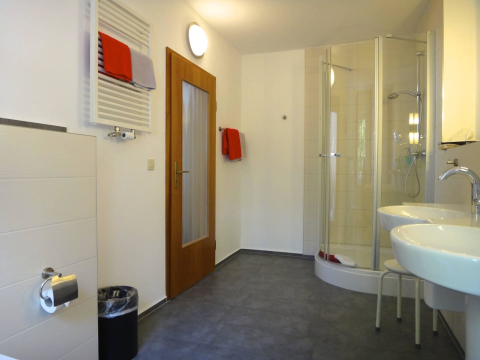 Badezimmer  Hotel 7 Säulen