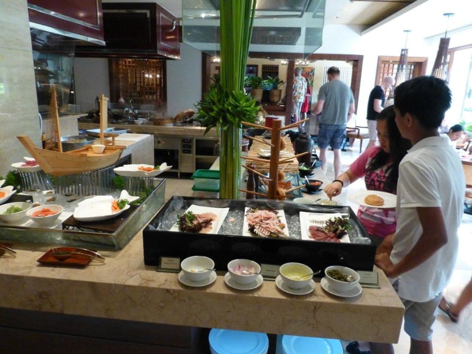Frühstücksbuffet Hotel The Peninsula Manila