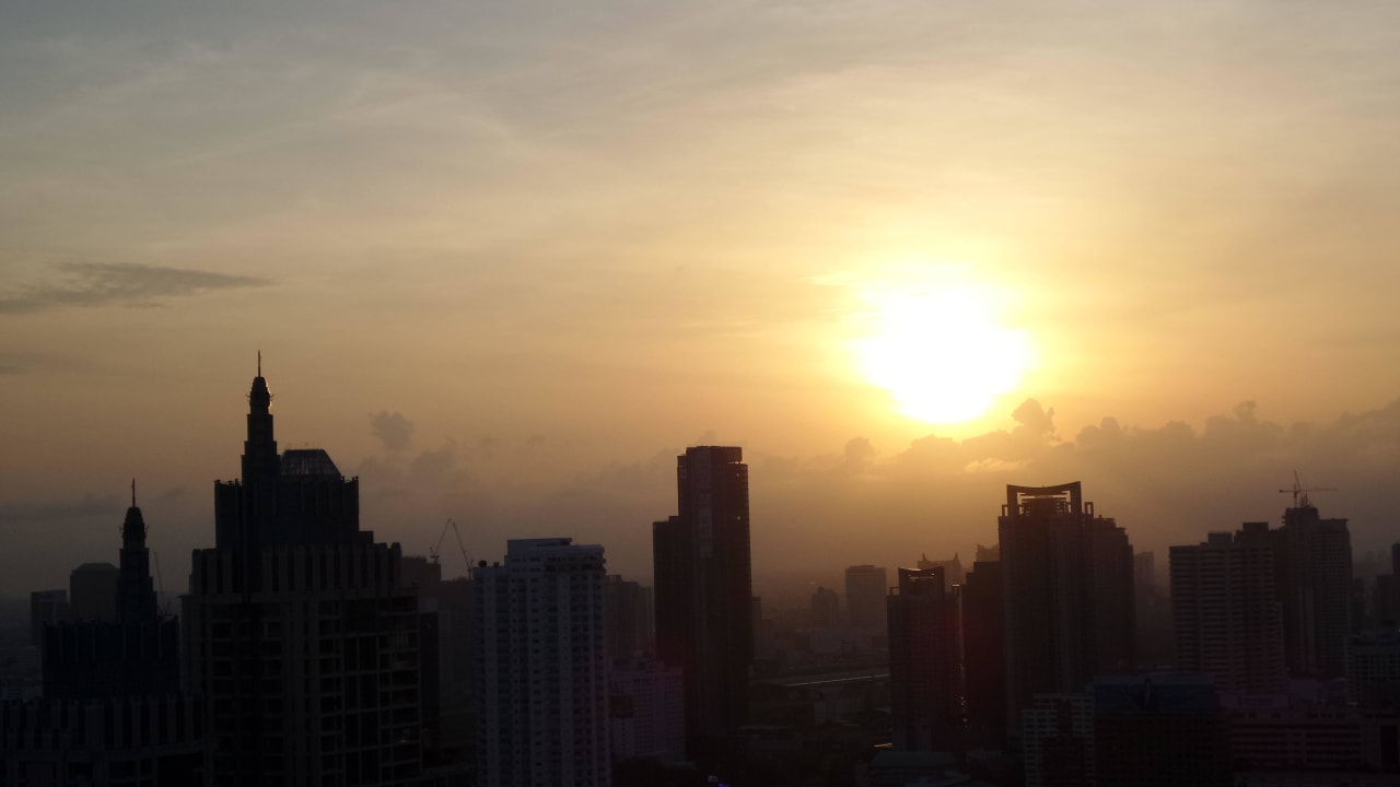 Sonnenaufgang InterContinental Bangkok