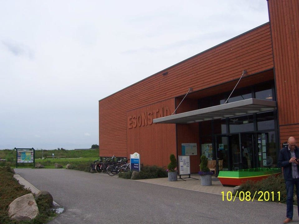 Eingang zum Hallenbad und Rezeption  Ferienpark Landal Esonstad