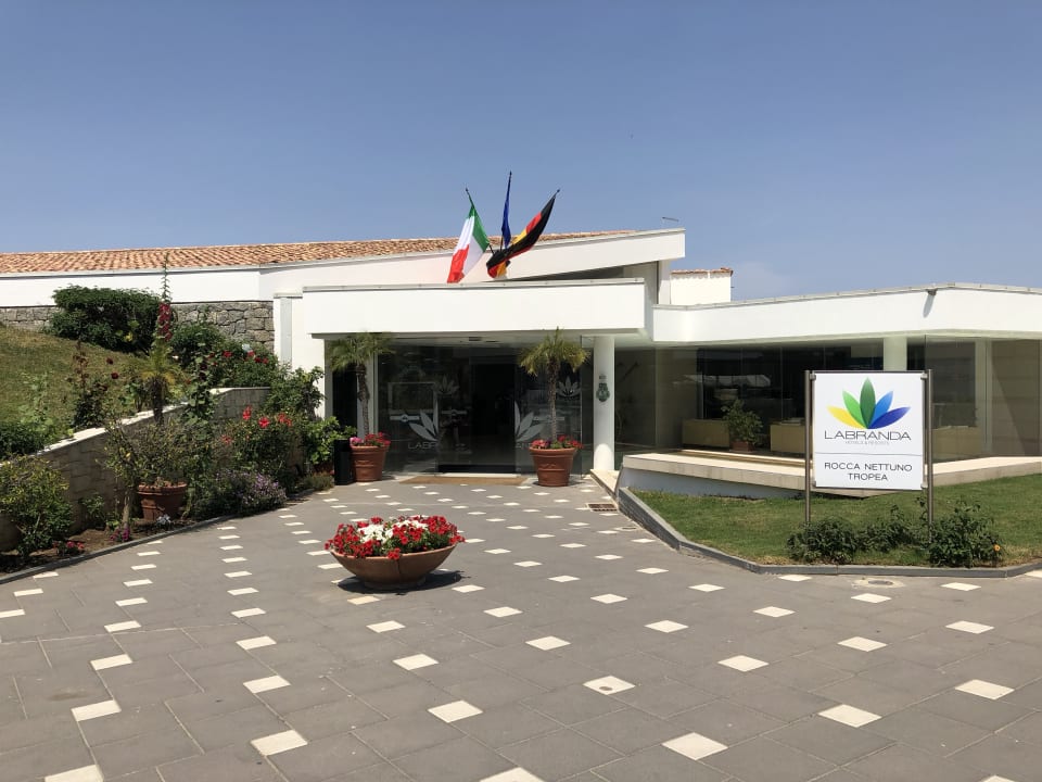 Eingang  Aldiana Club Rocca Nettuno Calabria