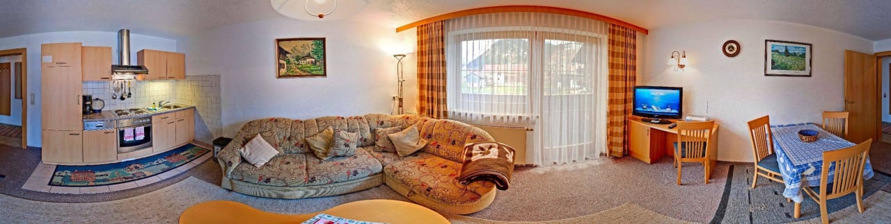 Ferienwohnung Vilsalpsee Wohnraum Ferienpension Christl