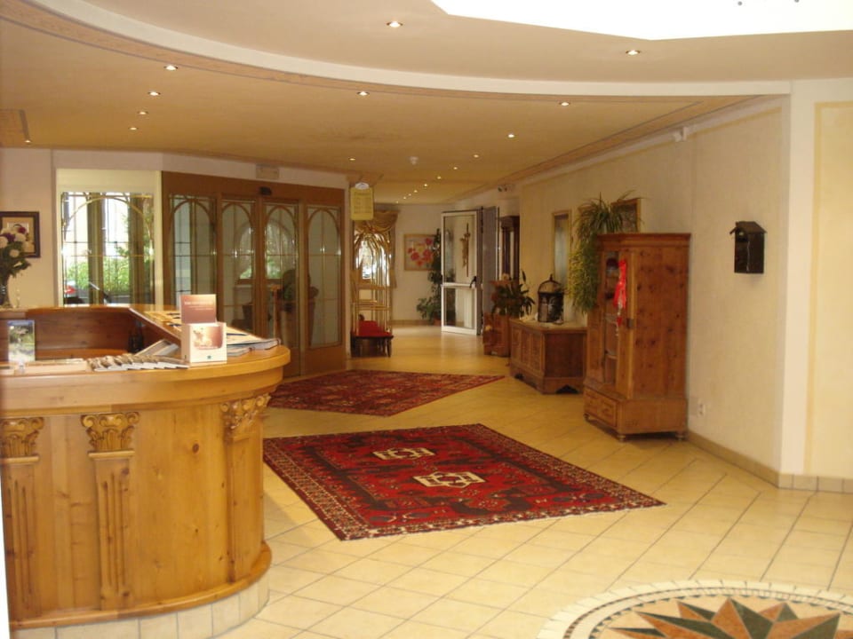 Eingangsbereich Hotel Schwarzenstein