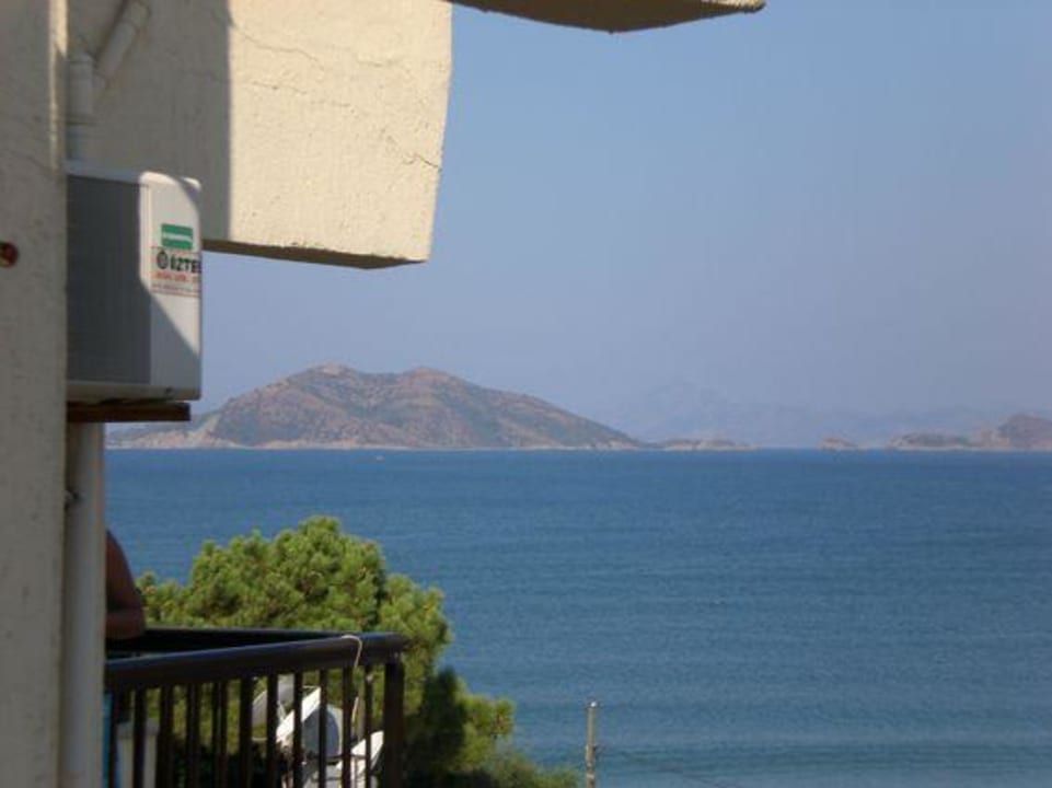 Ausblick vom Balkon Hotel Malhun