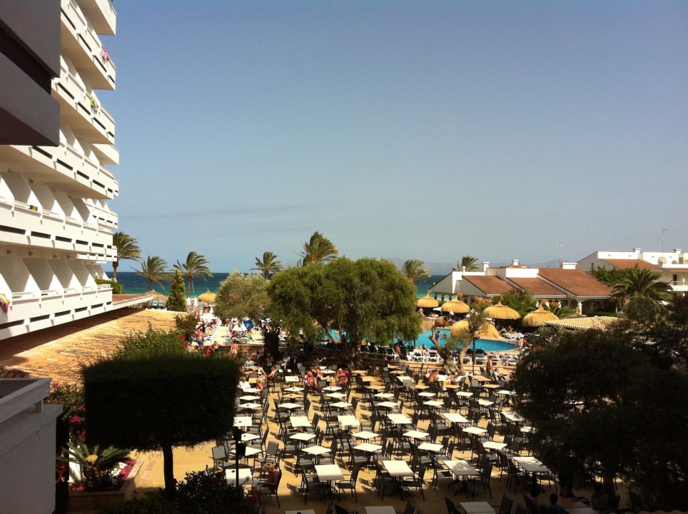 Meerblick leider ein wenig makaber Hotel Condesa