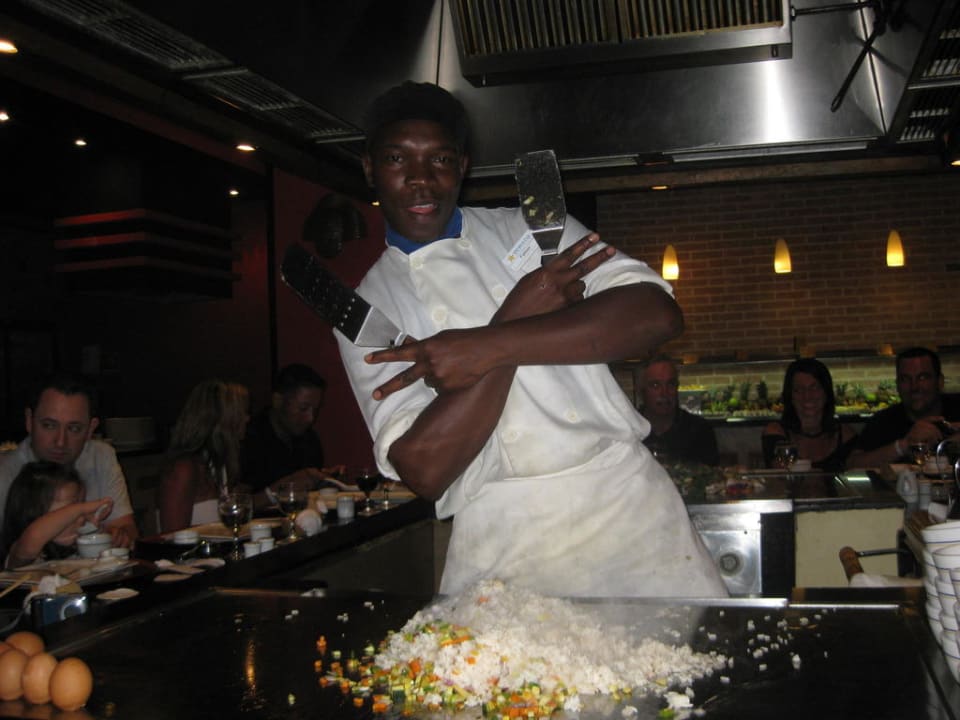 Im japanischen Restaurant Iberostar Waves Rose Hall Beach
