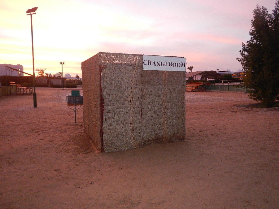 Umkleidekabine Hotel Gorgonia Beach Resort