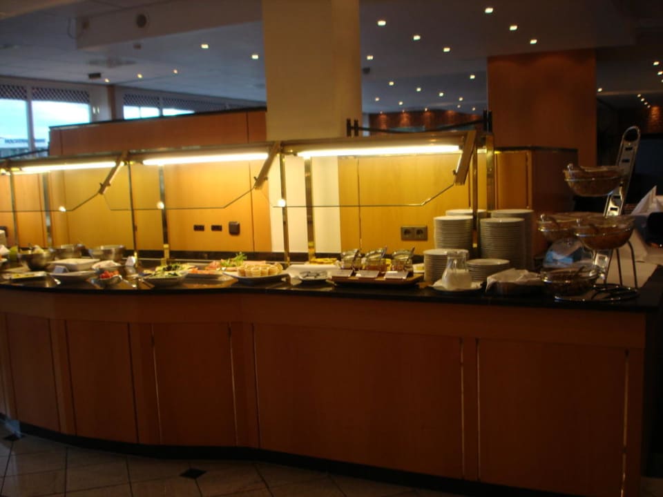 Teil vom Frühstücksbuffet Hotel am Motodrom