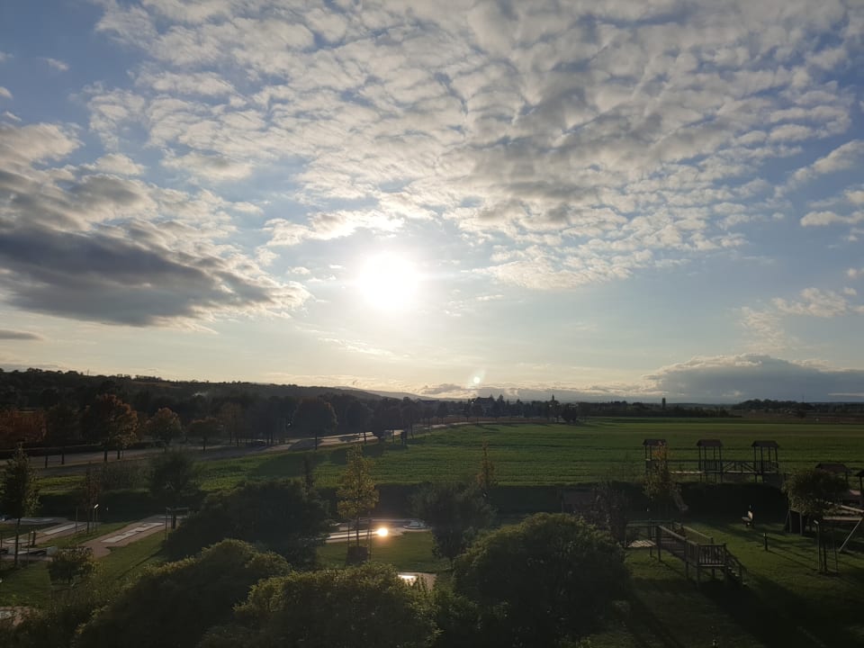 Ausblick All In Red Thermenhotel