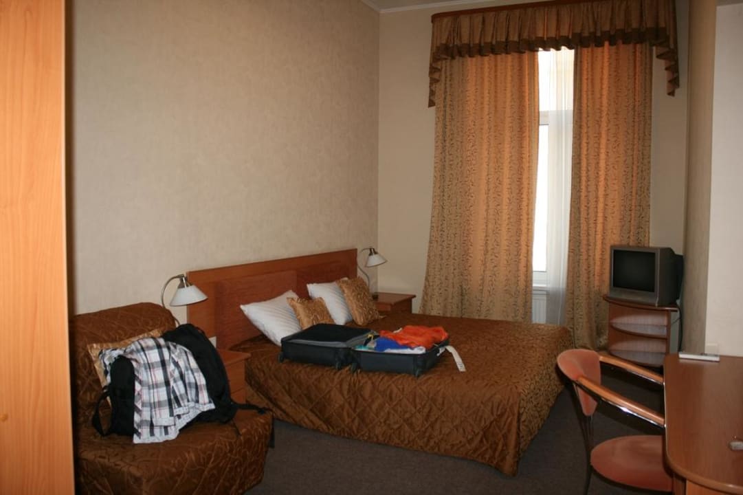 Unser Zimmer- Nr.3 Hotel Nevsky Inn
