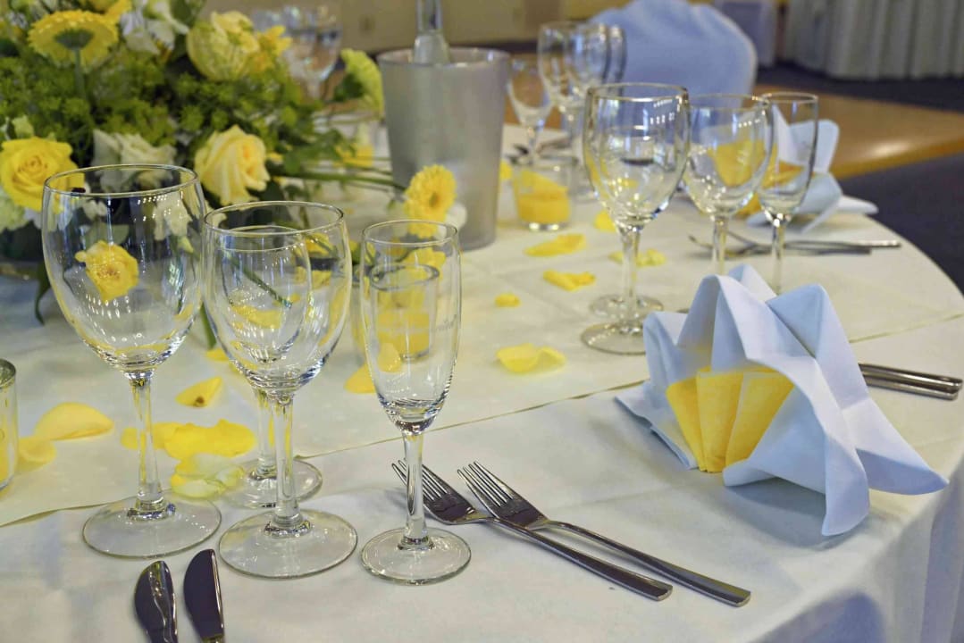 Eindeckung für Hochzeit ACHAT Hotel Bad Dürkheim