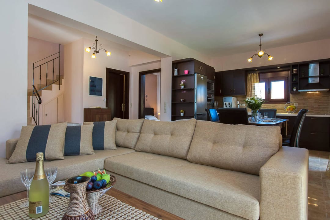 Living room Villas Roumeli