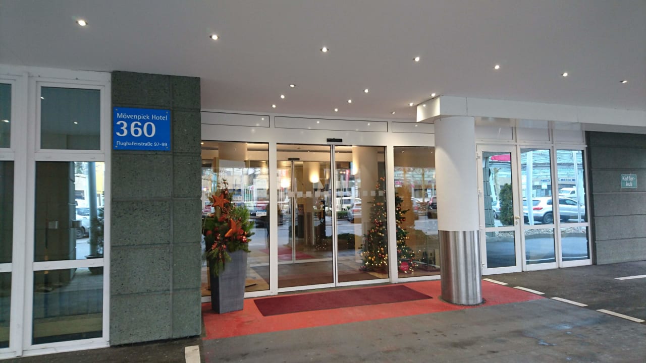 Außenansicht Mövenpick Hotel Nürnberg Airport