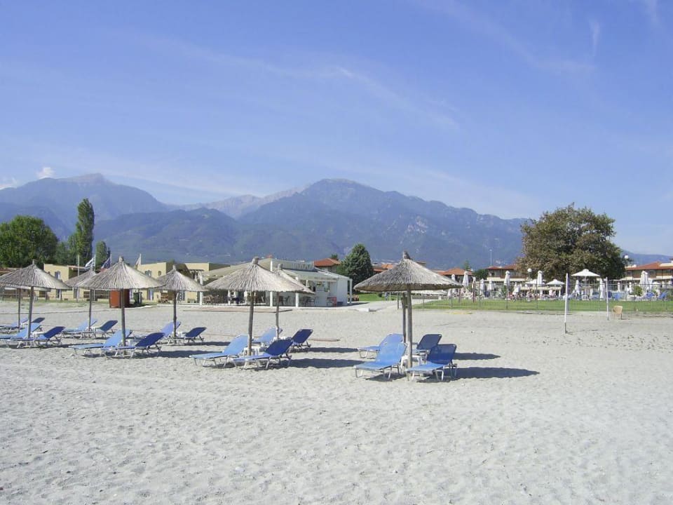 Blick auf den Olymp Hotel Dion Palace Resort and Spa