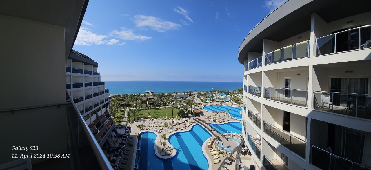 Ausblick Seaden Sea Planet Resort & Spa