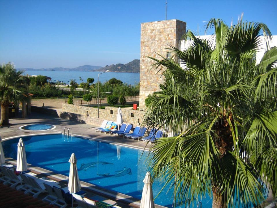 Widok z dachu Tiana Beach Resort