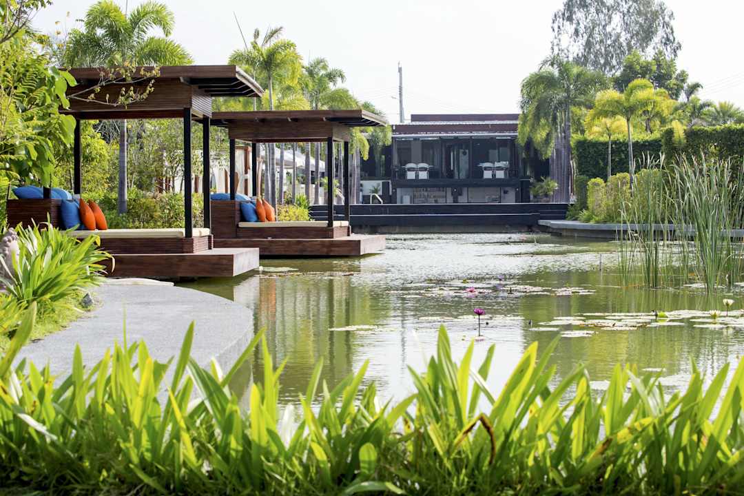Lake / Tropical Garden Black Lotus Resort & Spa