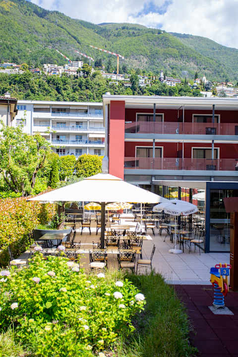 Außenansicht Hotel Bellavista Locarno