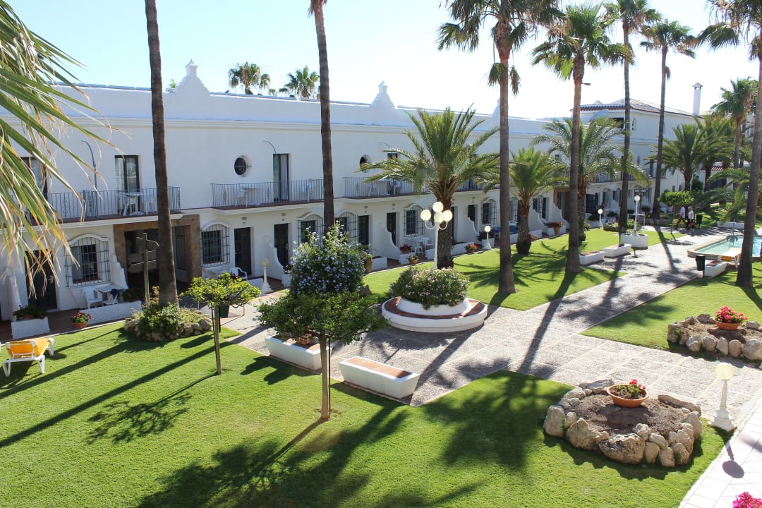 Ausblick aus unserem Zimmer Hotel Playa de la Luz