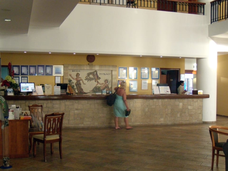 Die Rezeption Kefalos Beach Holiday Village