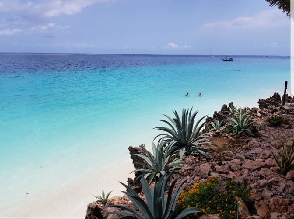 Das Meer ist wunderschön und sehr sauber Royal Zanzibar Beach Resort