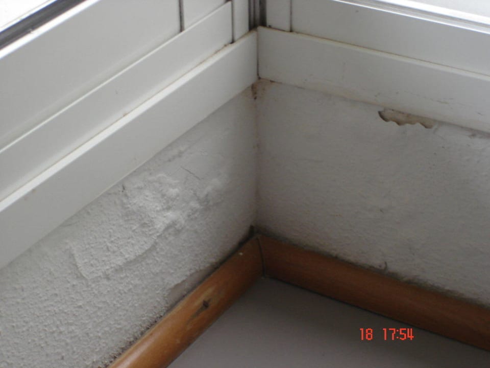 Abblätterndes Mauerwerk Hipotels Mediterraneo Club