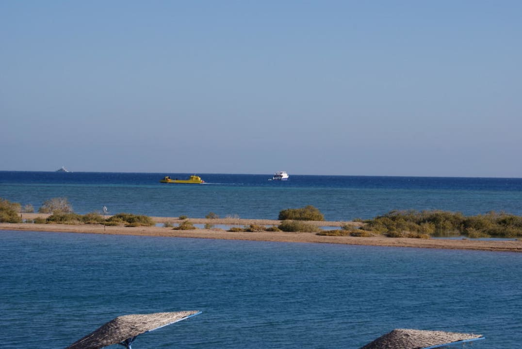 Wunderbare Aussicht am Strand Sheraton Miramar Resort El Gouna