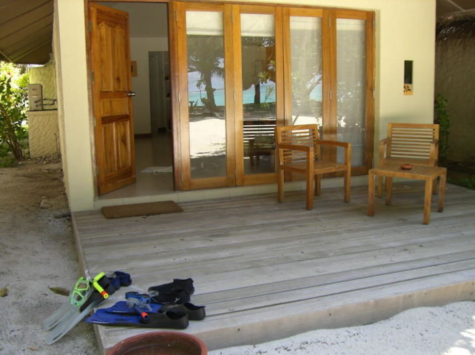 Holzterrasse Adaaran Select Hudhuran Fushi - Premium All Inclusive