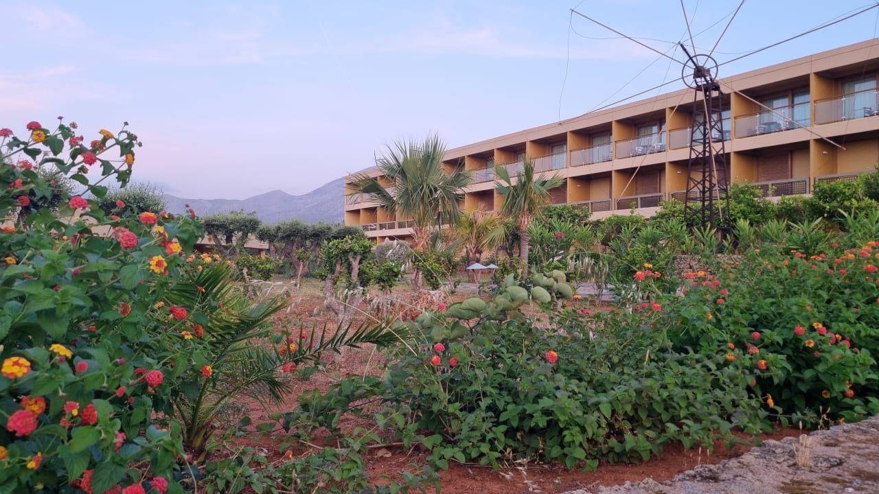 Gartenanlage Kernos Beach Hotel & Bungalows