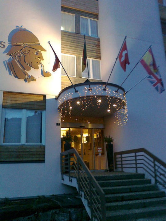 Hotel Eingangsbereich Das Hotel Sherlock Holmes