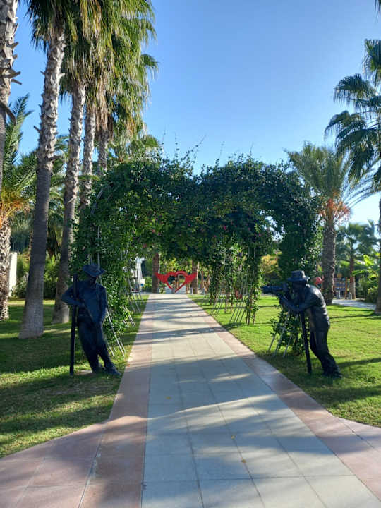 Gartenanlage Belek Beach Resort Hotel