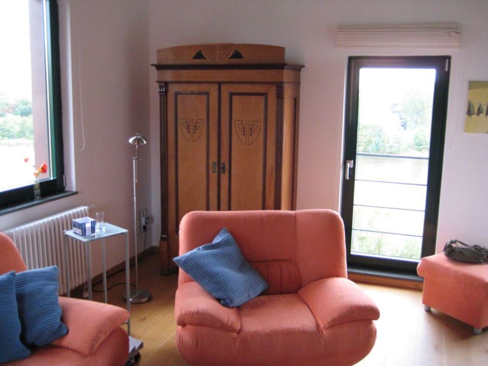 Wohnbereich Gästeapartment auf dem Fürstenwall