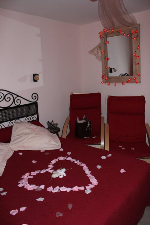 Chambre des mariés Résidence Chardon Bleu