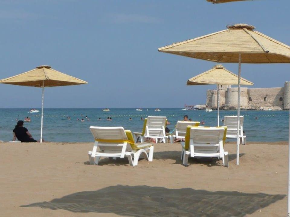 Eigener Strand Hotel Angel Saadet
