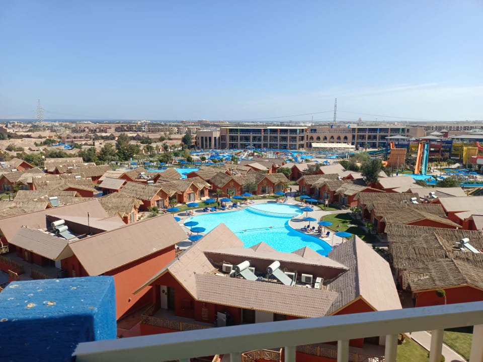 Ausblick Pickalbatros Water Valley Resort - Neverland Hurghada