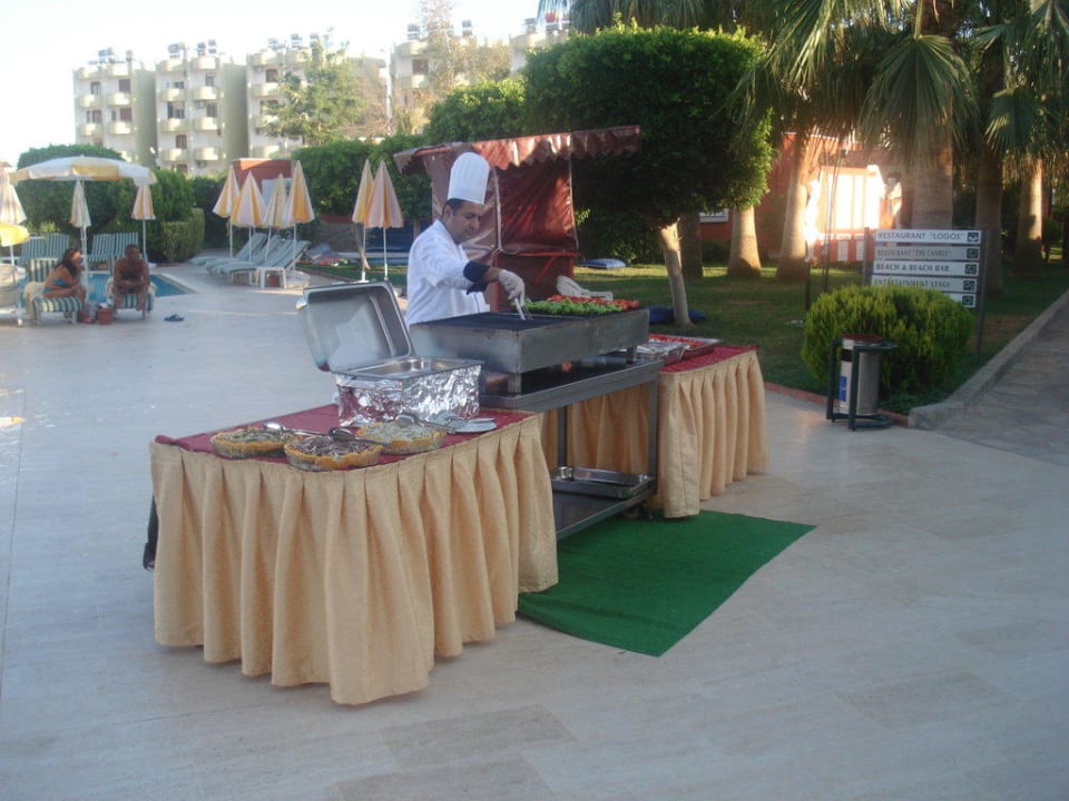 Kochen am Pool Hotel Royal Garden Beach