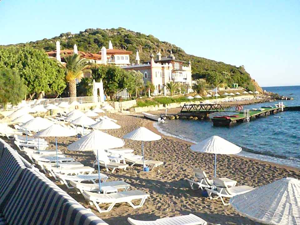 Blick von der Beachbar aus Perili Bay Resort