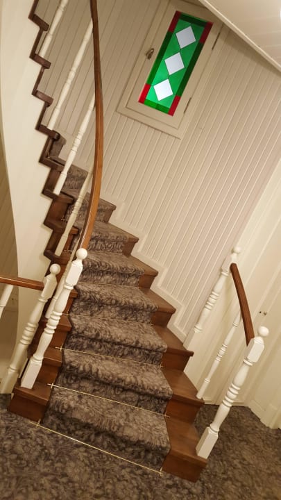 Treppe zu den oberen Etagen Meroddi Galata Mansion