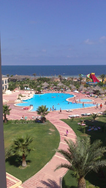 Ausblick vom 3.OG Skanes Serail Aquapark