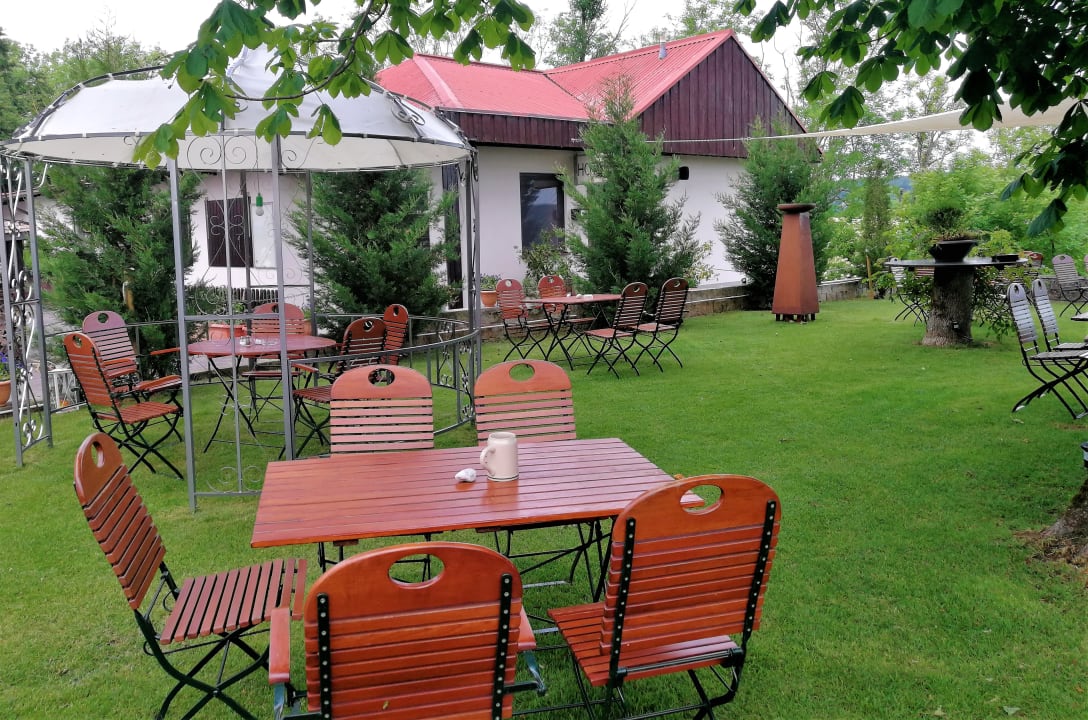 Gartenanlage Landgasthof Römerkessel